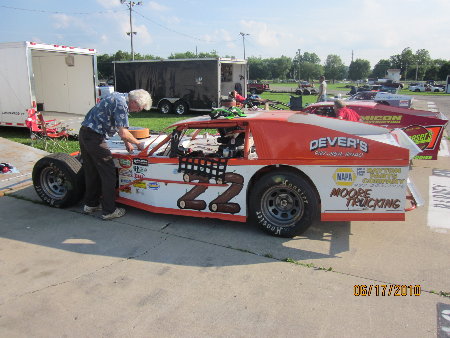 Preparing to test at Kil-Kare